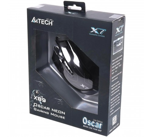 Миша A4Tech X89 Black
