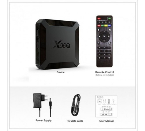 HD медіаплеєр X96Q Android (AllwinnerH313/2GB/16GB)