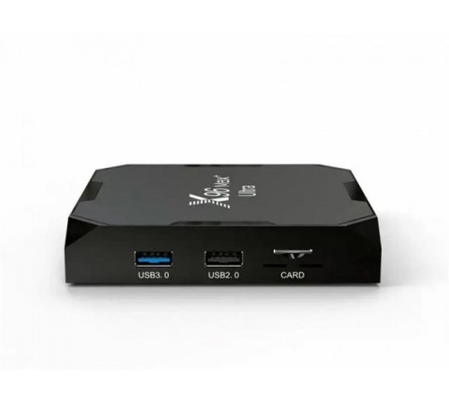 HD медіаплеєр X96 MAX+ Ultra Android TV (905x4/4GB/64GB)