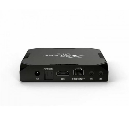 HD медіаплеєр X96 MAX+ Ultra Android TV (905x4/4GB/64GB)