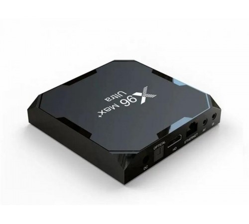 HD медіаплеєр X96 MAX+ Ultra Android TV (905x4/4GB/64GB)