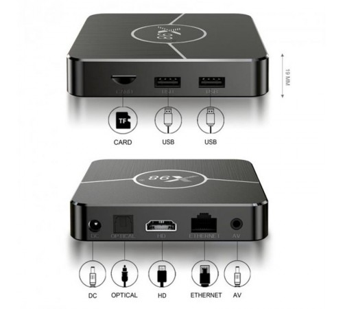 Медіаплеєр X98 Plus 4/32