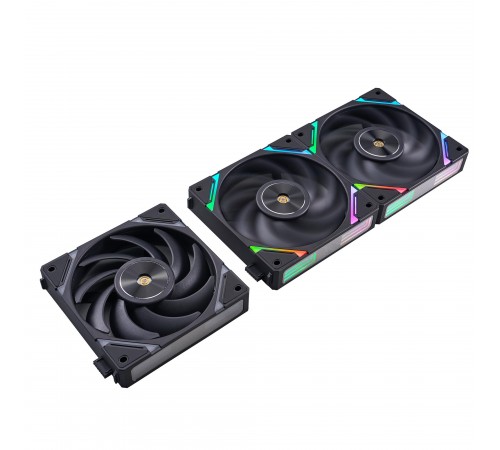 Вентилятор 1stPlayer XF7 Black (XF7-BK-1IN1)