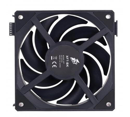 Вентилятор 1stPlayer XF7 Black (XF7-BK-1IN1)