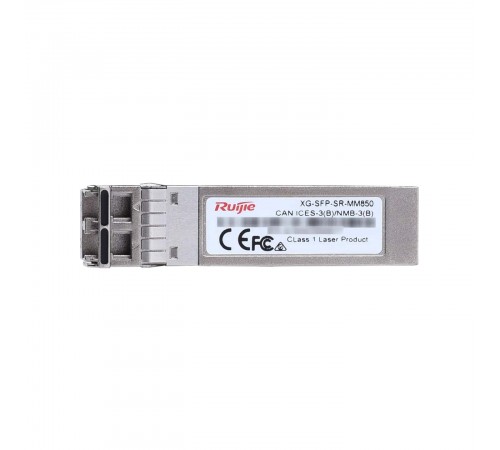 Модуль SFP Ruijie XG-SFP-SR-MM850 1шт (10GBASE-SR, SFP+ Transceiver, MM (850nm, 300m, LC)) Модуль SFP Ruijie XG-SFP-SR-MM850 1шт (10GBASE-SR, SFP+ Transceiver, MM (850nm, 300m, LC))