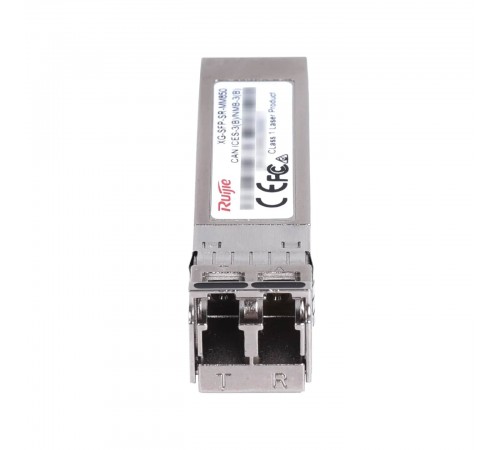 Модуль SFP Ruijie XG-SFP-SR-MM850 1шт (10GBASE-SR, SFP+ Transceiver, MM (850nm, 300m, LC)) Модуль SFP Ruijie XG-SFP-SR-MM850 1шт (10GBASE-SR, SFP+ Transceiver, MM (850nm, 300m, LC))