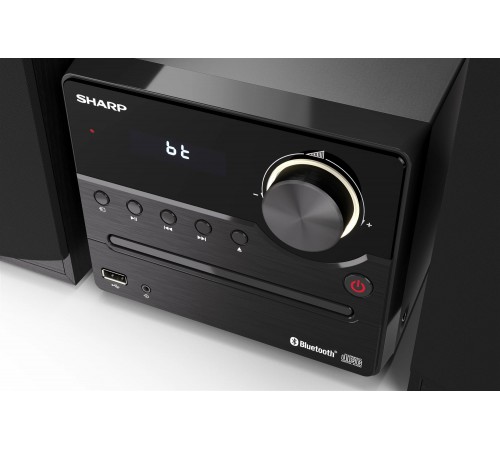 Мікросистема Sharp Micro Sound System Black (XL-B512(BK))