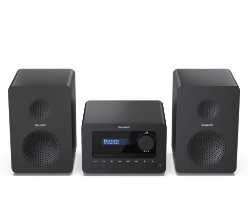 Мікросистема Sharp Micro Sound System Black (XL-B514(BK))