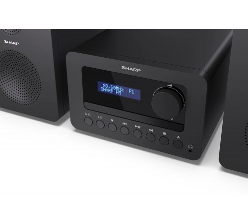 Мікросистема Sharp Micro Sound System Black (XL-B514(BK))