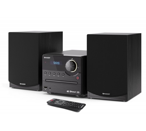 Мікросистема Sharp Micro Sound System Black (XL-B517D(BK))