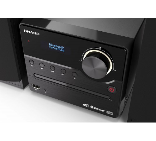 Мікросистема Sharp Micro Sound System Black (XL-B517D(BK))