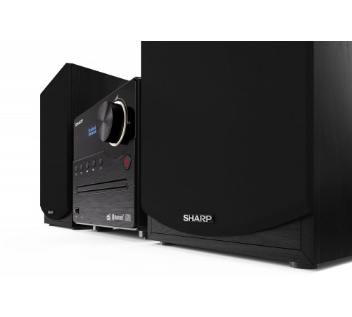 Мікросистема Sharp Micro Sound System Black (XL-B517D(BK))