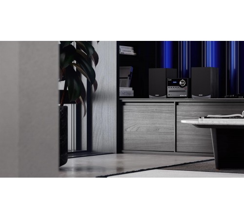 Мікросистема Sharp Micro Sound System Black (XL-B517D(BK))