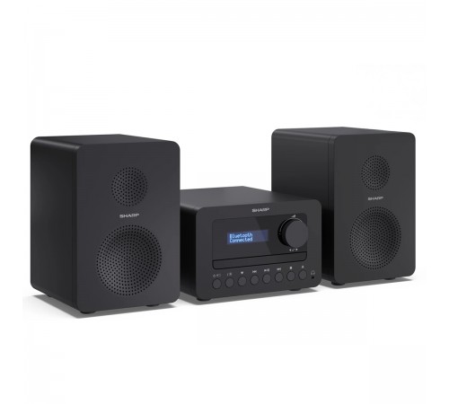 Мікросистема Sharp Micro Sound System Black (XL-B520D(BK))