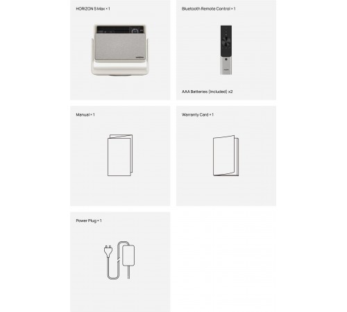 Портативний проектор XGiMi Horizon S Max (XM13Q) Портативний проектор XGiMi Horizon S Max (XM13Q)