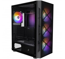 Корпус 1stPlayer XP-BK-4F1 Black 750W (XP-BK-4F1-PS-750FK-EU)