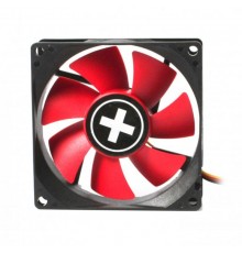 Вентилятор Xilence XPF80.R (XF037), 80х80х25мм, 3-pin+4-pin, Black/Red
