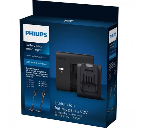 Акумулятор із зарядним пристроєм Philips XV1797/01 Акумулятор із зарядним пристроєм Philips XV1797/01