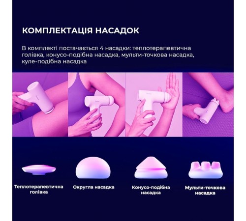 Масажер Yunmai Massage Gun Mini 2 (YMFG-M356)