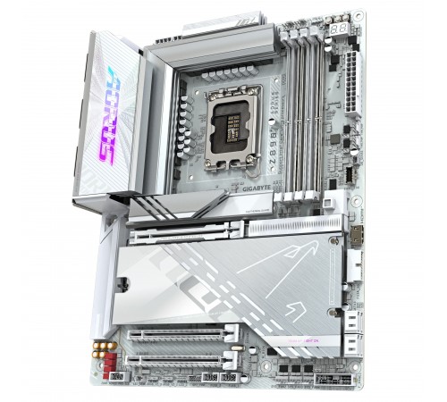 Материнська плата Gigabyte Z890 Aorus Pro Ice Socket 1851 Материнська плата Gigabyte Z890 Aorus Pro Ice Socket 1851