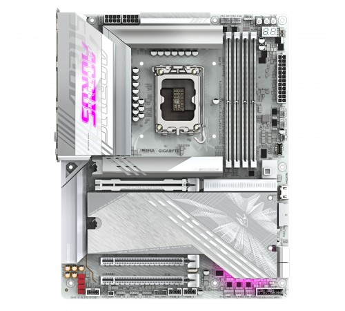 Материнська плата Gigabyte Z890 Aorus Elite X Ice Socket 1851 Материнська плата Gigabyte Z890 Aorus Elite X Ice Socket 1851