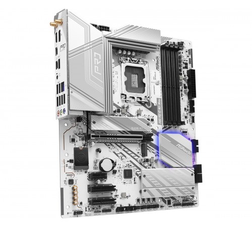 Материнська плата ASRock Z890 Pro RS WiFi White Socket 1851 Материнська плата ASRock Z890 Pro RS WiFi White Socket 1851