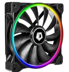 Вентилятор ID-Cooling ZF-14025-ARGB (Single Pack), 140x140x25мм, 4-pin PWM, чорний