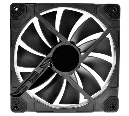 Вентилятор ID-Cooling ZF-14025-ARGB (Single Pack), 140x140x25мм, 4-pin PWM, чорний