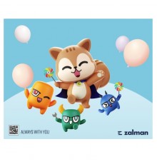 Ігрова поверхня Zalman MP2 A Small, (260x210мм), різнобарвна (ZM-MP2A)_акція