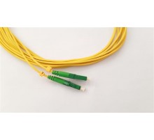 Патчкорд Abee LC/APC-LC/APC duplex, G657A, 2.0mm, 3m