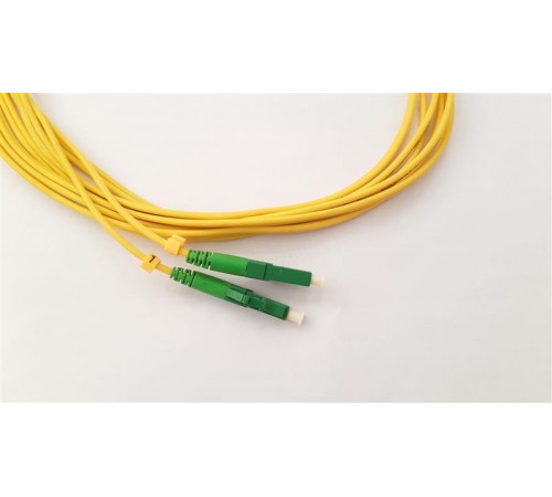 Патчкорд Abee LC/APC-LC/APC duplex, G657A, 2.0mm, 3m Патчкорд Abee LC/APC-LC/APC duplex, G657A, 2.0mm, 3m