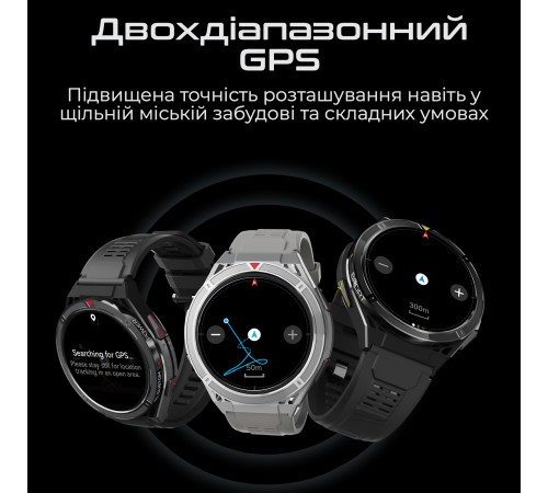 Смарт-годинник HiFuture Active Black/Red