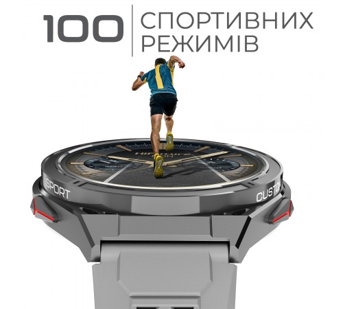 Смарт-годинник HiFuture Active Black/Red