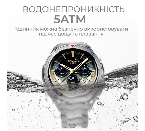 Смарт-годинник HiFuture Active Black/Red