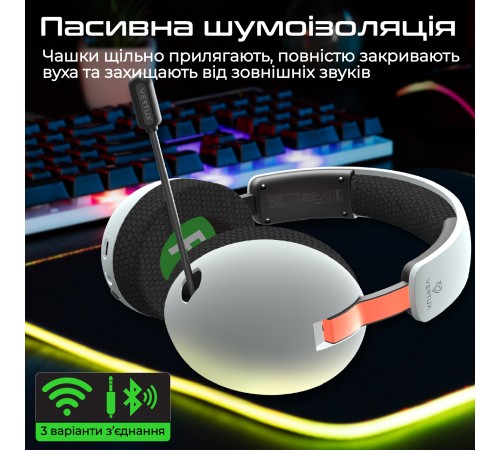 Bluetooth-гарнітура Vertux BB-8 White