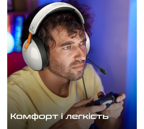 Bluetooth-гарнітура Vertux BB-8 White