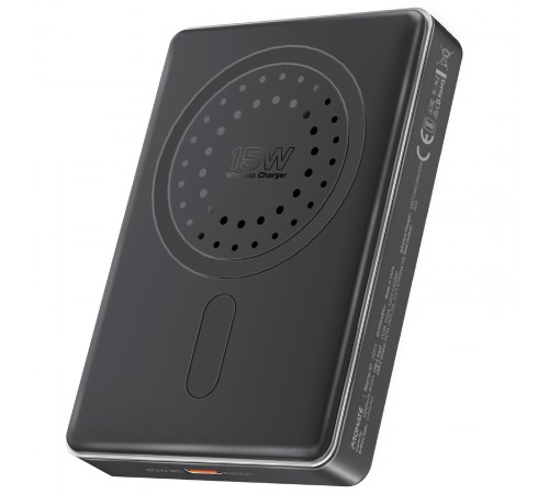 Універсальна мобільна батарея Promate Blade-10 MagSafe 10000mAh 20W Black