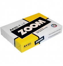 Папір Zoom 80g/m2, A4, 500арк, class C, білизна 150% CIE