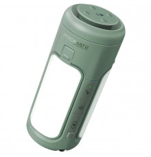 Ліхтарик кемпінговий Promate з Bluetooth колонкою та вбудованим повербанком на 6000 мАг Green (campmate-4)