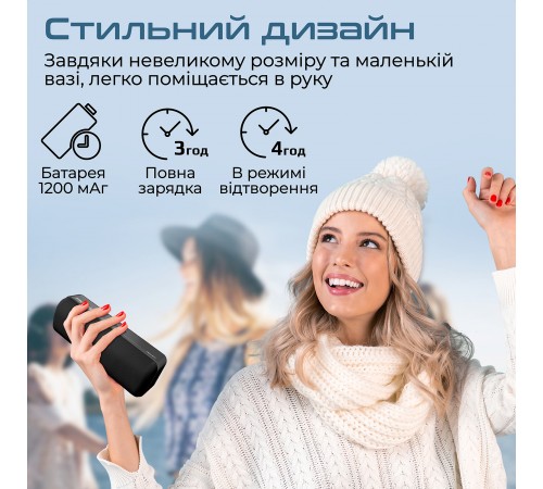 Акустична система Promate Capsule-2 6W Black