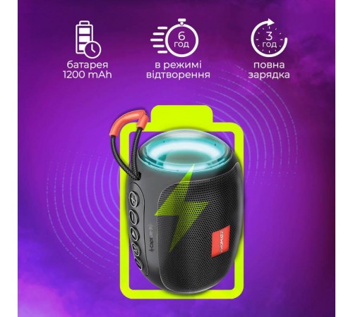 Акустична система Promate Capsule-3 Black