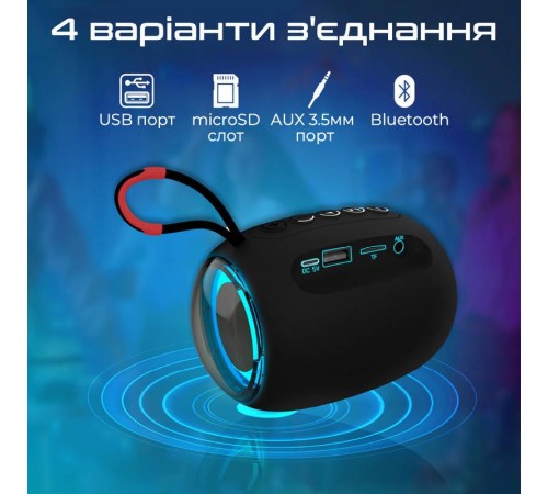 Акустична система Promate Capsule-3 Black