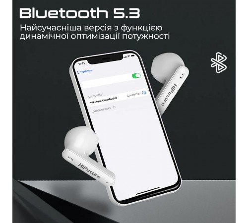 Bluetooth-гарнітура HiFuture ColorBuds2 White (colorbuds2.white)