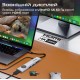 USB-хаб Promate ComandHub-Lite USB Type-C Grey