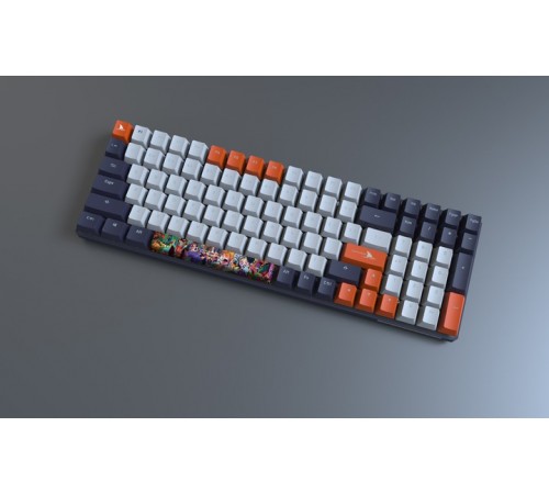 Клавіатура бездротова Motospeed Darmoshark K1 Pro Gateron Blue (dmk1progb)