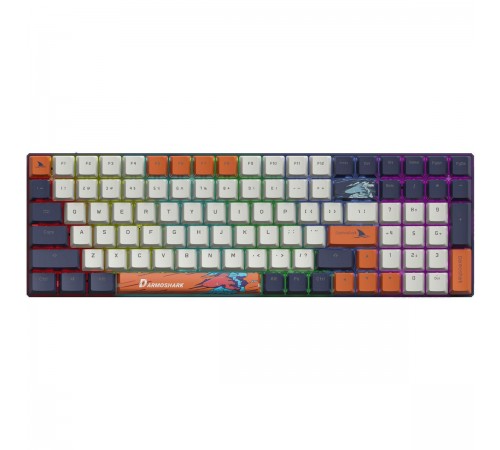 Клавіатура бездротова Motospeed Darmoshark K1 Pro Gateron Blue (dmk1progb)