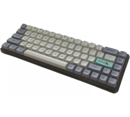 Клавіатура бездротова Motospeed Darmoshark K5 Gateron Silver Pro Light Gray (dmk5lgspro)