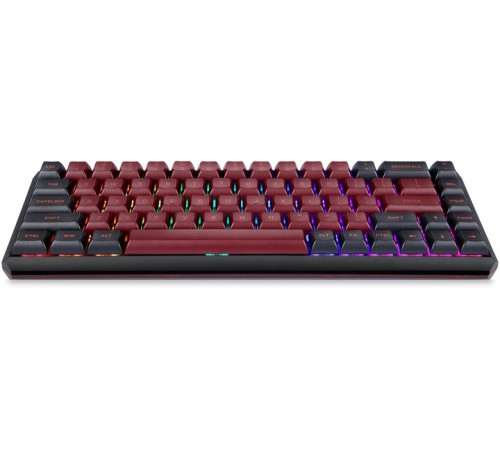 Клавіатура бездротова Motospeed Darmoshark K5 Gateron Red Red-Black (dmk5rbgr)