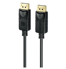 Кабель Promate DPLink-200 DisplayPort - DisplayPort V 1.4 (M/M), 2 м, Black