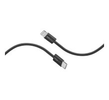 Кабель Promate USB Type-C - Lightning (M/M), 3 A, 27 W, 1.2 м, EcoLine-Ci120 Black (ecoline-ci120.black)